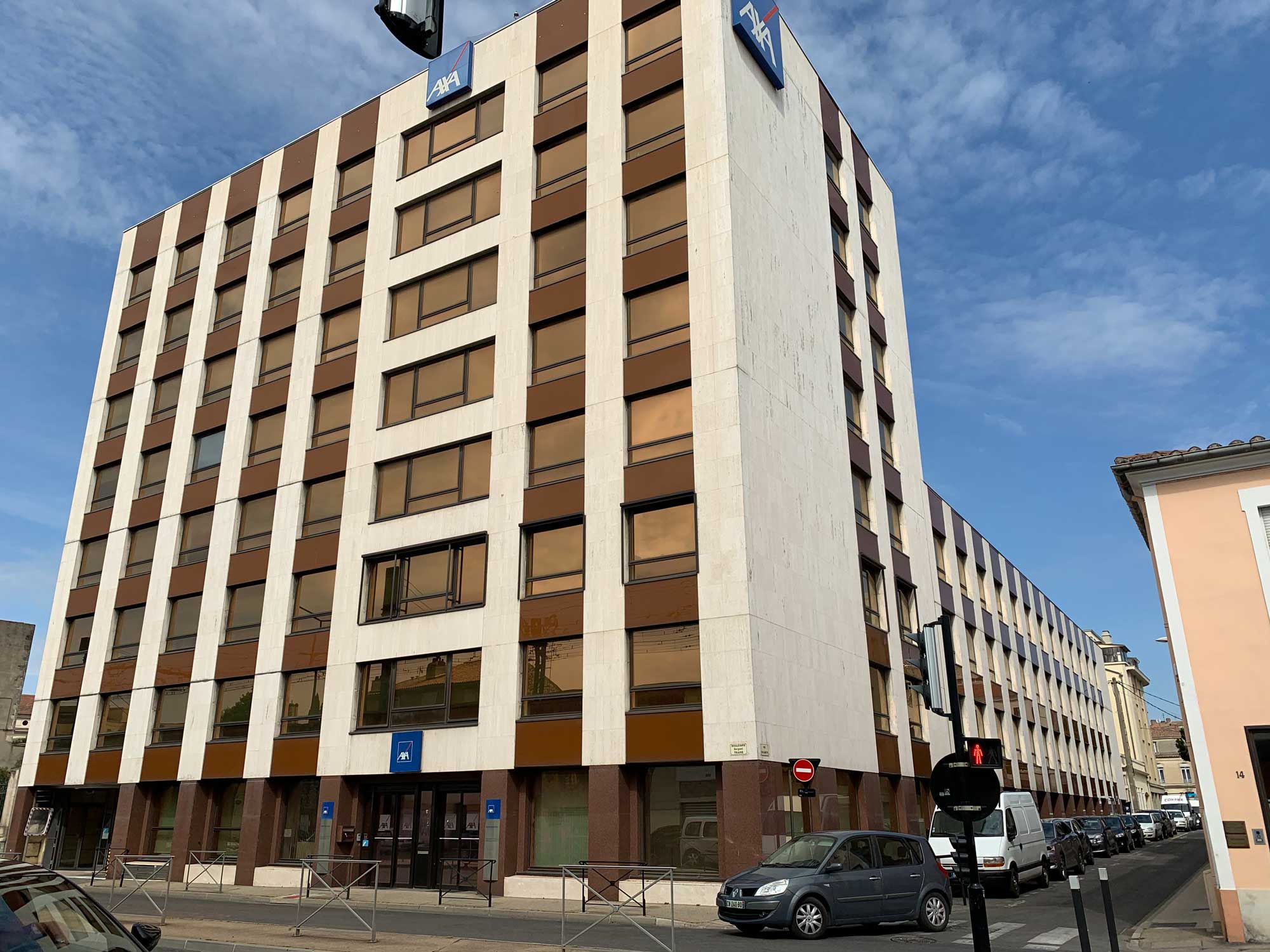 Anciens bureaux transformés en résidence étudiante