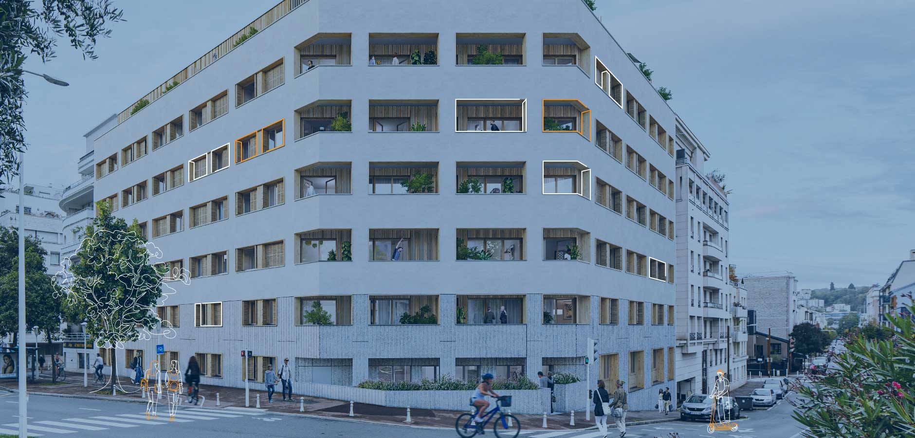 Logements familiaux en accession