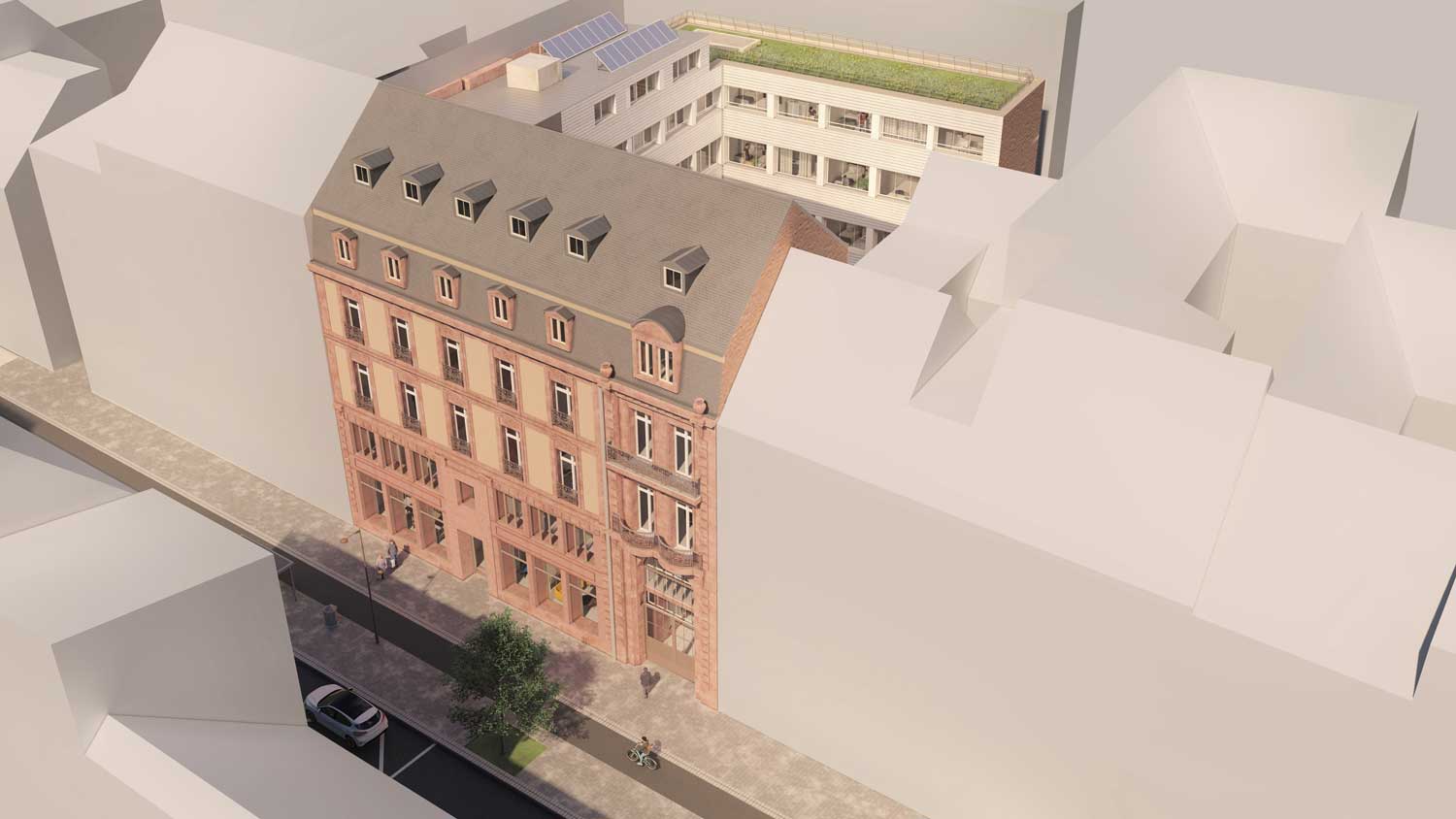 LA TRANSFORMATION DE L’ANCIENNE COUR DES COMPTES À STRASBOURG